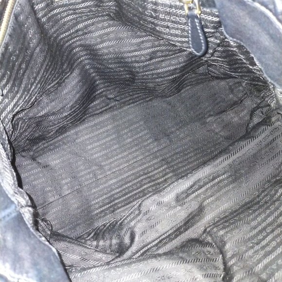 Prada Hand Bag Black Leather - Picture 8 of 9